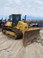 Front of used Komatsu Dozer